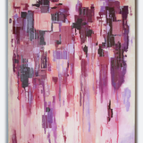 love me to shreds, 2023. 48" x 60".