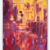 purple haze, 2023. 48" x 60".