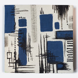 black blue study 02, 2023. 5" x 5".