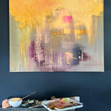 headspace one, 2023. 48" x 48".