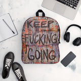 Keep Fucking Going Backpack