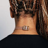 classic o-ring choker necklace.