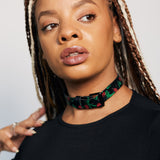 pop my cherry buckle choker necklace.