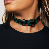 pop my cherry buckle choker necklace.