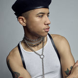 FREDDIE Unisex Silver Body Chain