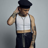 FREDDIE Unisex Silver Body Chain