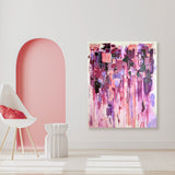 love me to shreds, 2023. 48" x 60".