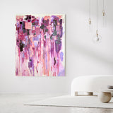 love me to shreds, 2023. 48" x 60".