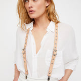 Titania Leather Suspenders