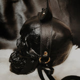 felix leather cat ears headband.