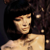 felix leather cat ears headband.