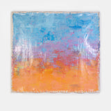 a summer day's end, 2021.  60x64".