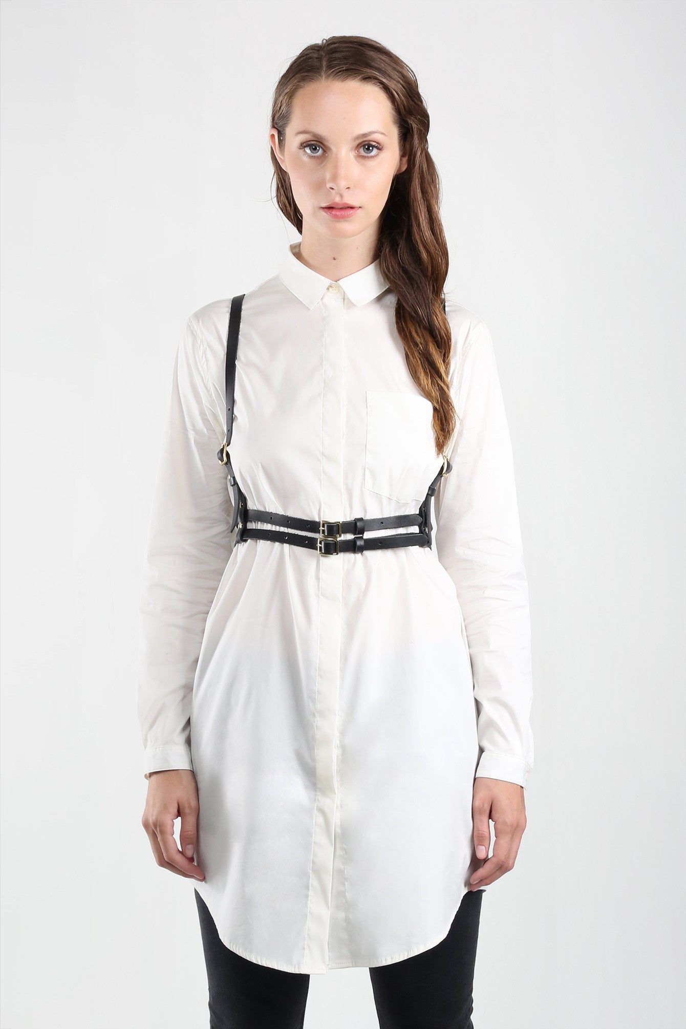 Ela Leather Harness Belt - JAKIMAC
 - 2