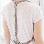 Braided Suede Harness - JAKIMAC
 - 1