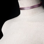 BILLIE Leather Choker - JAKIMAC
 - 1