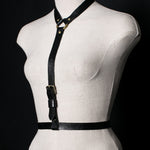 Dessa Leather Harness Belt - JAKIMAC
 - 1