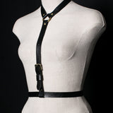 Dessa Leather Harness Belt - JAKIMAC
 - 1