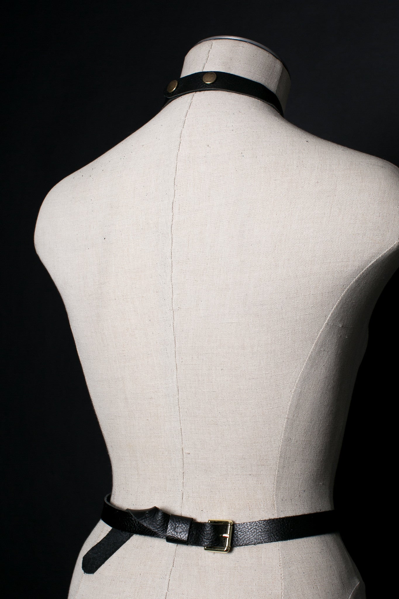 Dessa Leather Harness Belt - JAKIMAC
 - 5