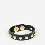 Sheena Studded Leather Bracelet - JAKIMAC
 - 1