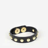 Sheena Studded Leather Bracelet - JAKIMAC
 - 1