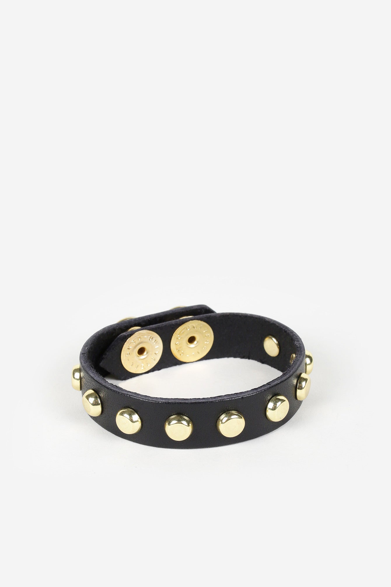 Sheena Studded Leather Bracelet - JAKIMAC
 - 1