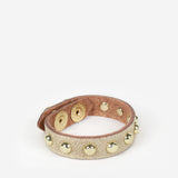 Sheena Studded Leather Bracelet - JAKIMAC
 - 4