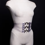 COVET Corset Eyehook Belt - VEGAN PVC