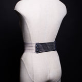 COVET Corset Eyehook Belt - VEGAN PVC