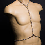FREDDIE Unisex Silver Body Chain