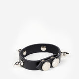 Sid Studded Leather Bracelet - JAKIMAC
 - 2