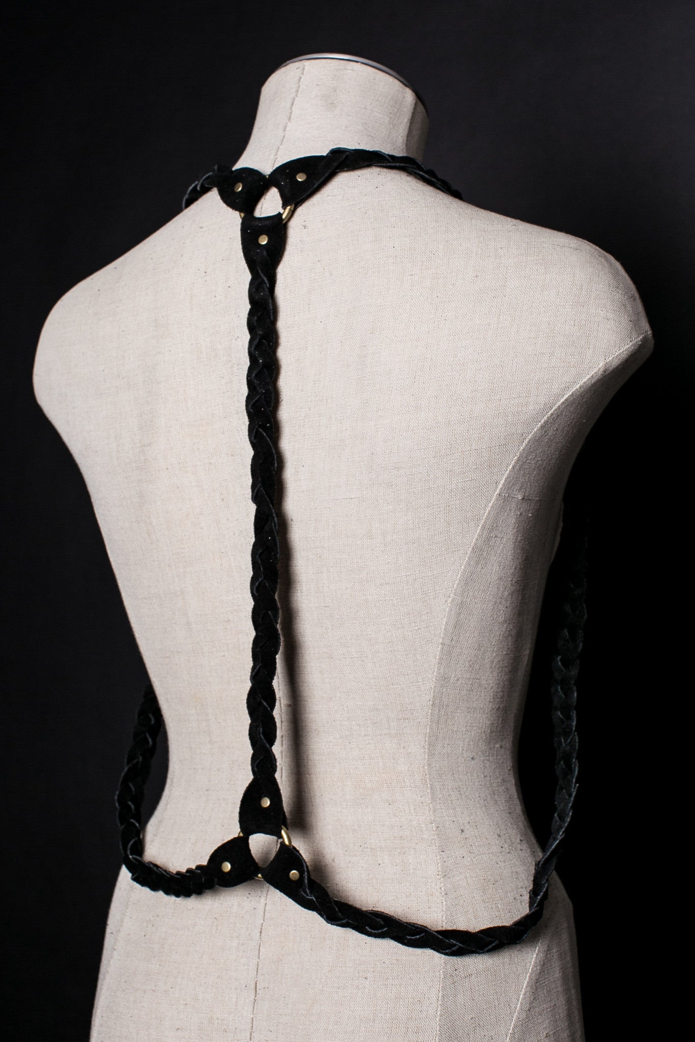 Braided Suede Harness - JAKIMAC
 - 5
