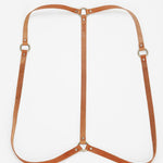 Simple Drape Harness in Tan/Brass - JAKIMAC
 - 5