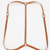 Simple Drape Harness in Tan/Brass - JAKIMAC
 - 5