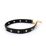 SARA Vegan Leather Studded Choker