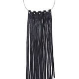 Warrior Leather Fringe Necklace - JAKIMAC
 - 2