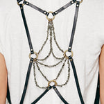 Dreamer Pyrite Draped Harness - JAKIMAC
 - 2