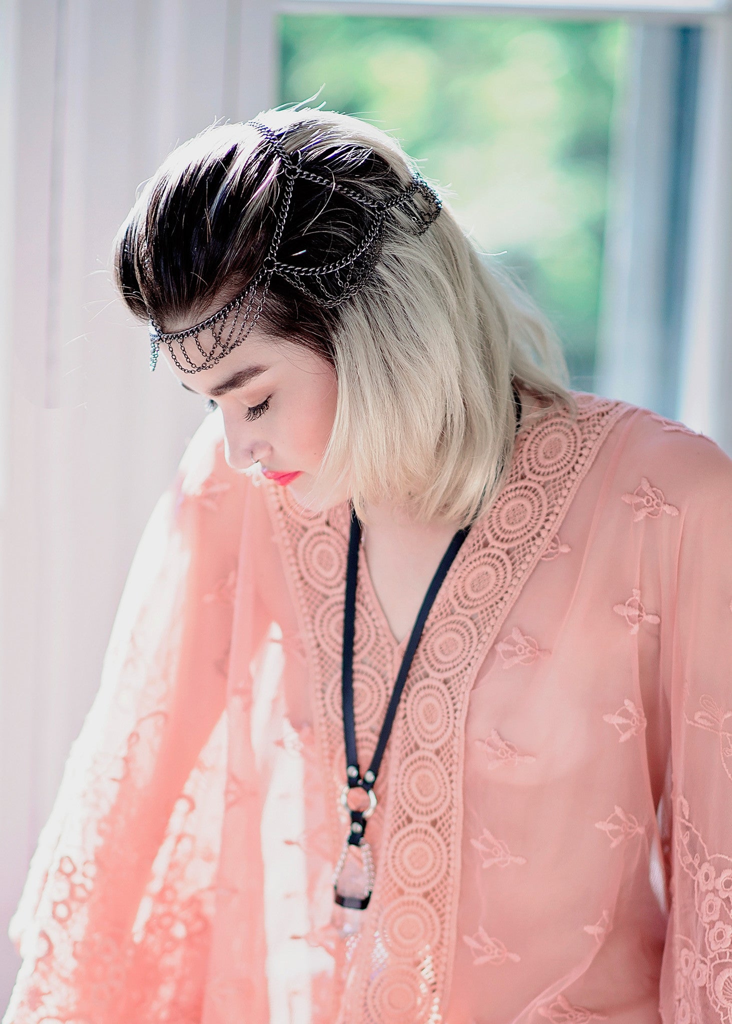 Rhapsody Chain Headpiece - JAKIMAC
 - 2