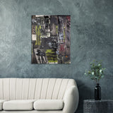 love bomb. ready to hang canvas print.
