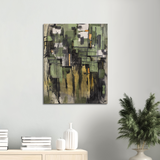from the heart. ready to hang canvas print.