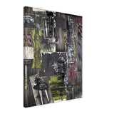love bomb. ready to hang canvas print.